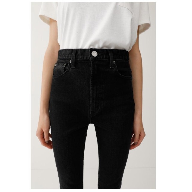 moussy(マウジー)のMOUSSY　HW Rebirth L/BLACK SKINNY レディースのパンツ(デニム/ジーンズ)の商品写真