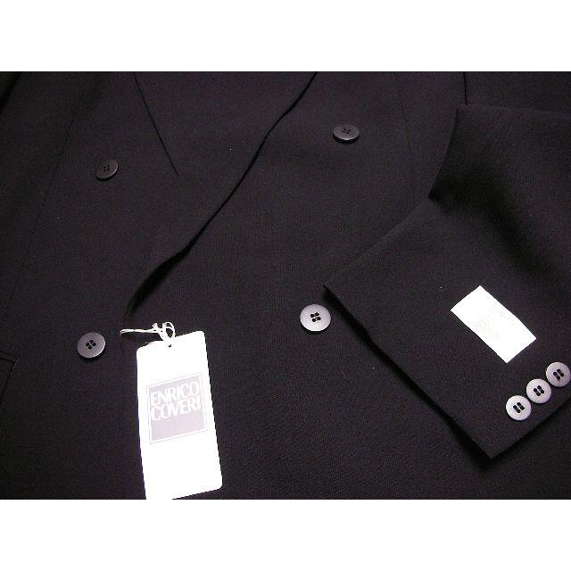 ENRICO COVERI(エンリココベリ)のte★ENRICO COVERI 純毛４ボタン１掛 黒WＪＣ上着のみ98-XL メンズのスーツ(スーツジャケット)の商品写真