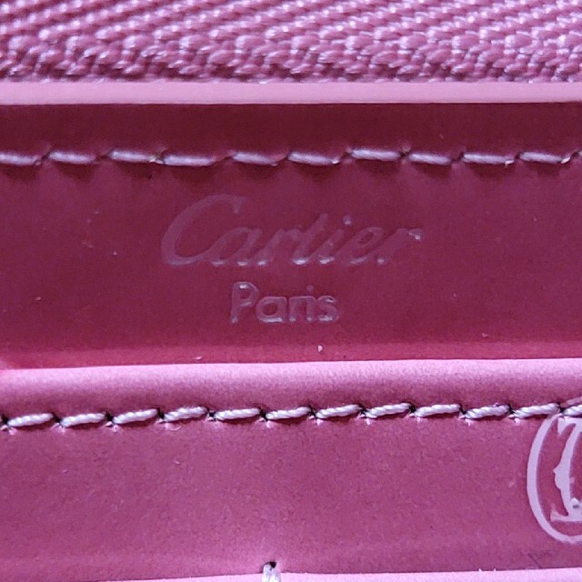 カルティエ Cartier 正規品ハッピーバースデーラウンドファスナー長財布