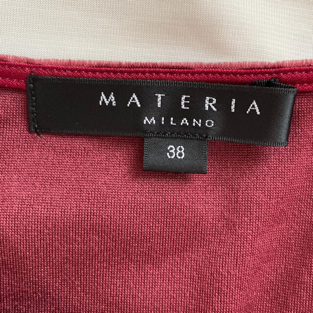 MATERIA(マテリア)のMATERIA ベロアカットソー レディースのトップス(カットソー(半袖/袖なし))の商品写真