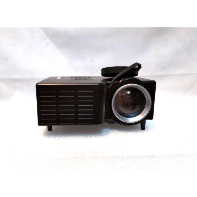 ホームプロジェクター  PRJCT-28A  色ブラック スマホ/家電/カメラのテレビ/映像機器(プロジェクター)の商品写真