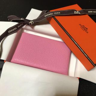 エルメス(Hermes)のエルメス　カルヴィ(名刺入れ/定期入れ)