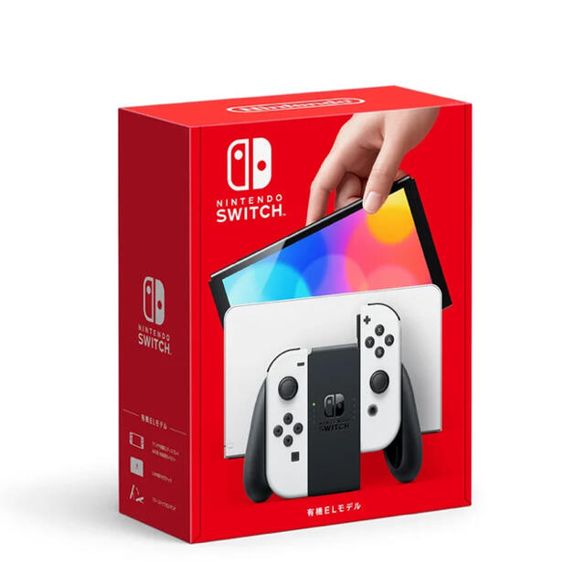 配送員設置 Nintendo Switch 有機ELモデル ホワイト 新品未開封 Switch ...