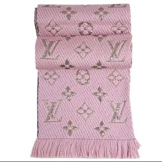 ルイヴィトン(LOUIS VUITTON)のルイヴィトン マフラー ピンク ラメ入り 最終値下げ 早い者勝ち！！！(マフラー/ショール)