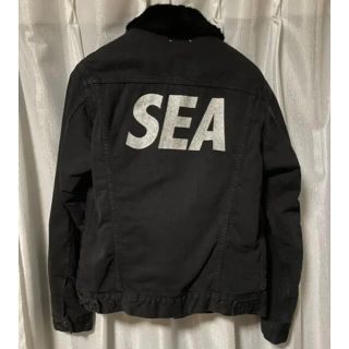 シュプリーム(Supreme)のウィンダンシー　マインデニム　デニムボアジャケット　wind and sea(Gジャン/デニムジャケット)