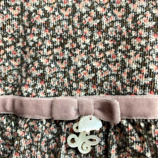 美品 タルティーヌエショコラ♡ワンピース 130 キッズ服女の子用 美品 タルティーヌエショコラ♡ワンピース 130 キッズ服女の子用