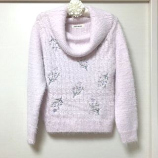 ミッシュマッシュ(MISCH MASCH)の🌷ミッシュマッシュの刺繍シャギーニット🌷(ニット/セーター)