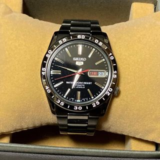 セイコー(SEIKO)のセイコー5 黒い稲妻 SNKE03K1   自動巻　腕時計　USED品(腕時計(アナログ))