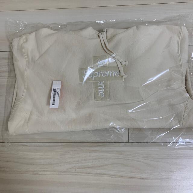 Supreme Cross Box Logo Hooded Sweatshirt