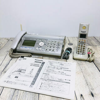 パナソニック(Panasonic)の稼働確認済み　FAX電話機　Panasonicパナソニック KX-PW507DL(OA機器)