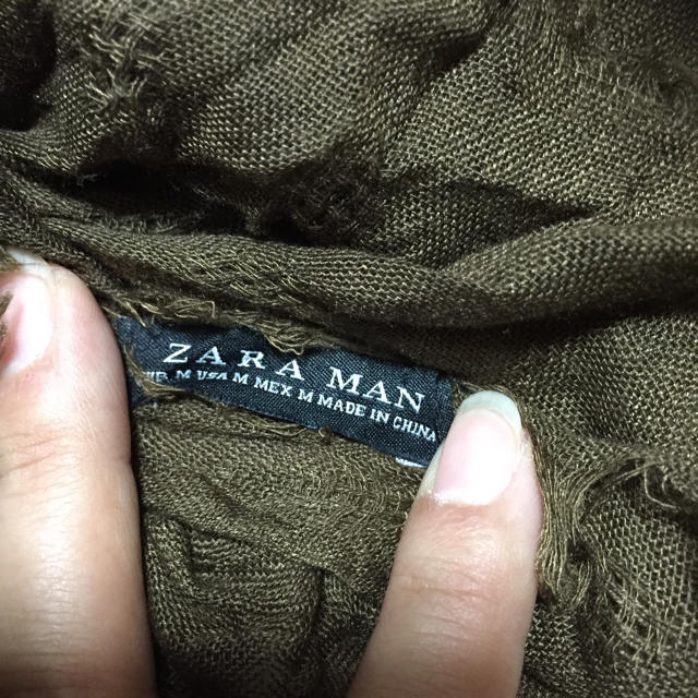 ZARA(ザラ)のZARAショール メンズのファッション小物(ストール)の商品写真