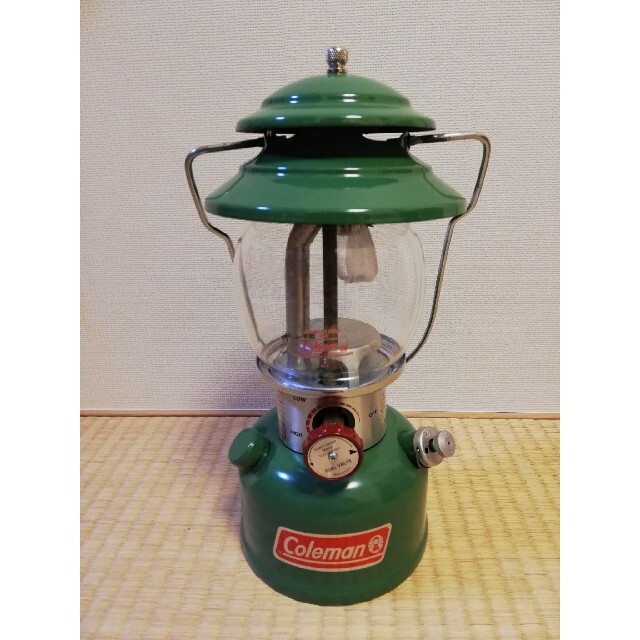 最新 Coleman カエルカラーver 復刻ランタン DX 200B 1997年6月製