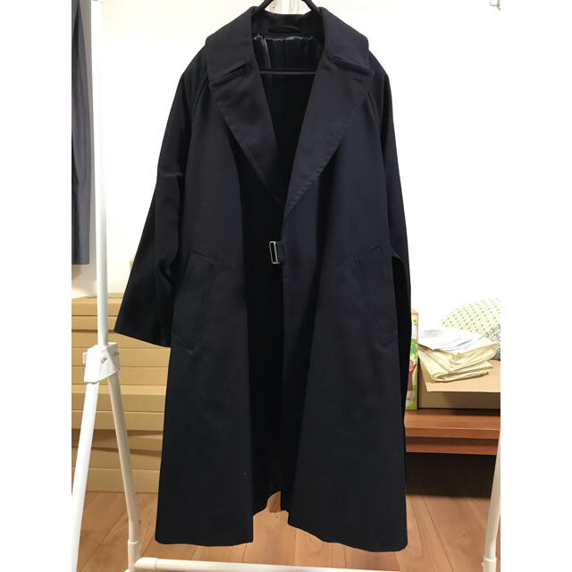 comoli ウールサージタイロッケンコート 18aw ネイビー - ジャケット comoli ウールサージタイロッケンコート 18aw ネイビー - ジャケット