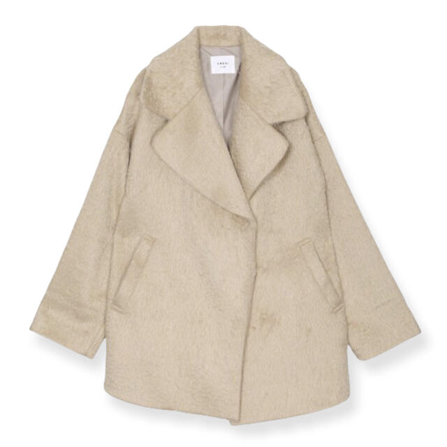 AMERI / UNDRESSED ROUND SHAGGY MIDI COAT 1