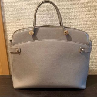 フルラ(Furla)のフルラ　2way ハンドバッグ　ショルダーバッグ　ビジネス　グレー(ハンドバッグ)