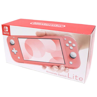 ニンテンドースイッチ(Nintendo Switch)の美品Nintendo Switch Lite  ピンク(携帯用ゲーム機本体)