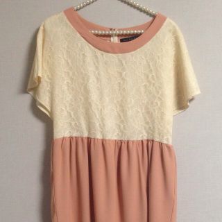 ユナイテッドアローズグリーンレーベルリラクシング(UNITED ARROWS green label relaxing)の【パーティーOK‼︎】レースワンピ♡(ひざ丈ワンピース)