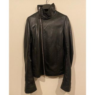 リックオウエンス(Rick Owens)の良品　リックオウエンス　Rick Owens バウハウスLCW 48(レザージャケット)