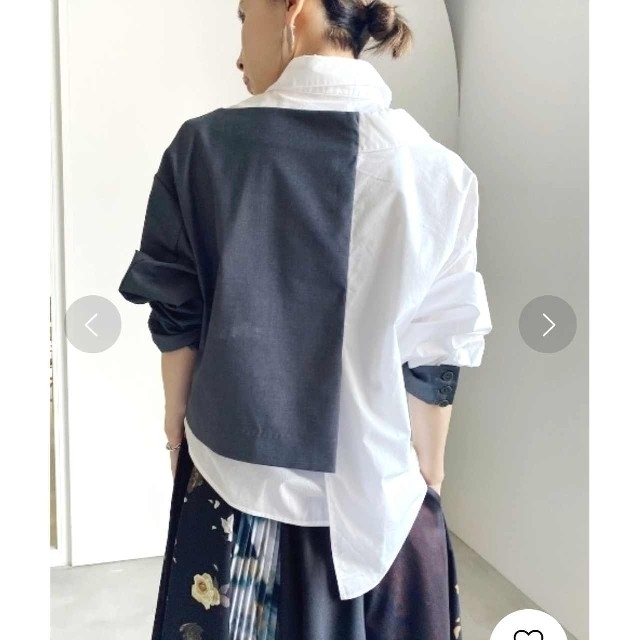 をインする Ameri VINTAGE - ジャケットドッキングシャツ 新品未使用の