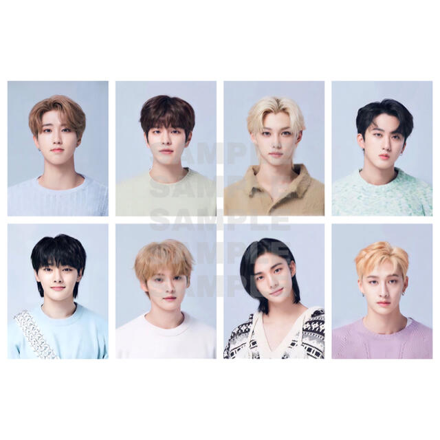 straykids メンバー 証明写真 8枚 エンタメ/ホビーのタレントグッズ(アイドルグッズ)の商品写真