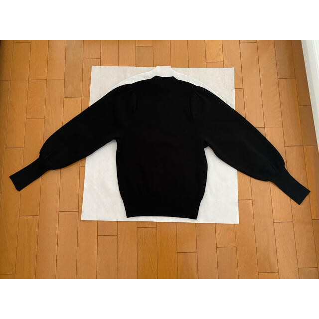 えむ様専用　GU ブラックセーター　Sサイズ レディースのトップス(ニット/セーター)の商品写真