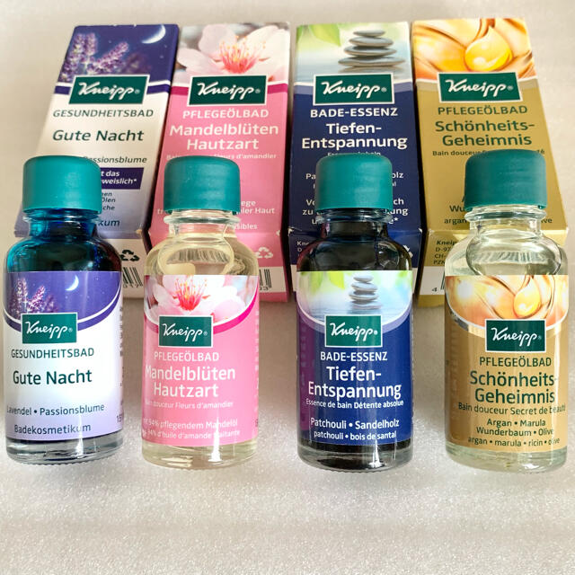 Kneipp(クナイプ)のクナイプ バスオイル 20ml×4本 セット [新品未開封] コスメ/美容のボディケア(入浴剤/バスソルト)の商品写真