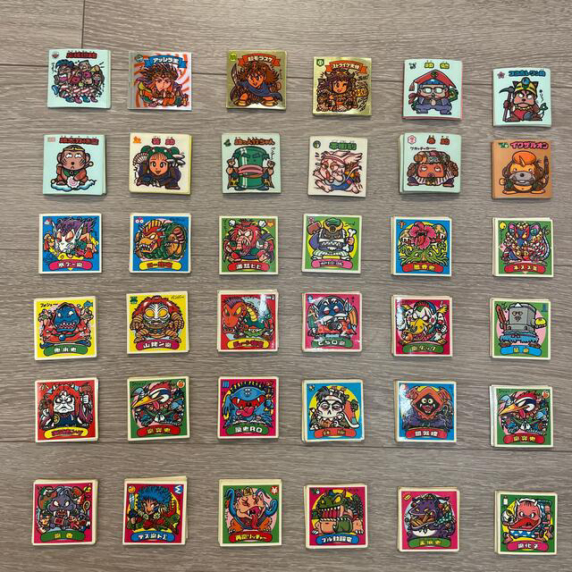 35年位前の激レアビックリマンシール-