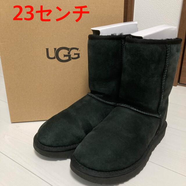 UGG(アグ)のUGG アグ  ムートンブーツ 黒 23センチ レディースの靴/シューズ(ブーツ)の商品写真