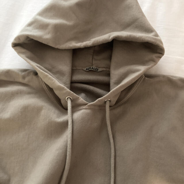 COMOLI(コモリ)のAURALEE20aw Super Milled Sweat P/O Parka メンズのトップス(パーカー)の商品写真