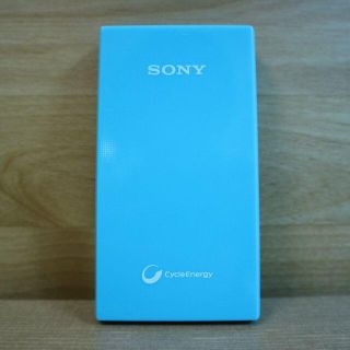 ソニー(SONY)のSONY モバイルバッテリー CP-V5A ブルー(バッテリー/充電器)