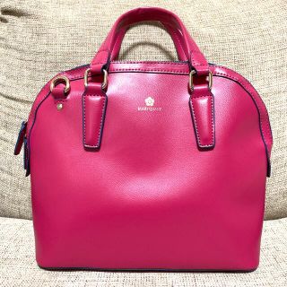 マリークワント(MARY QUANT)のマリークワント　ピンク　バッグ(ハンドバッグ)