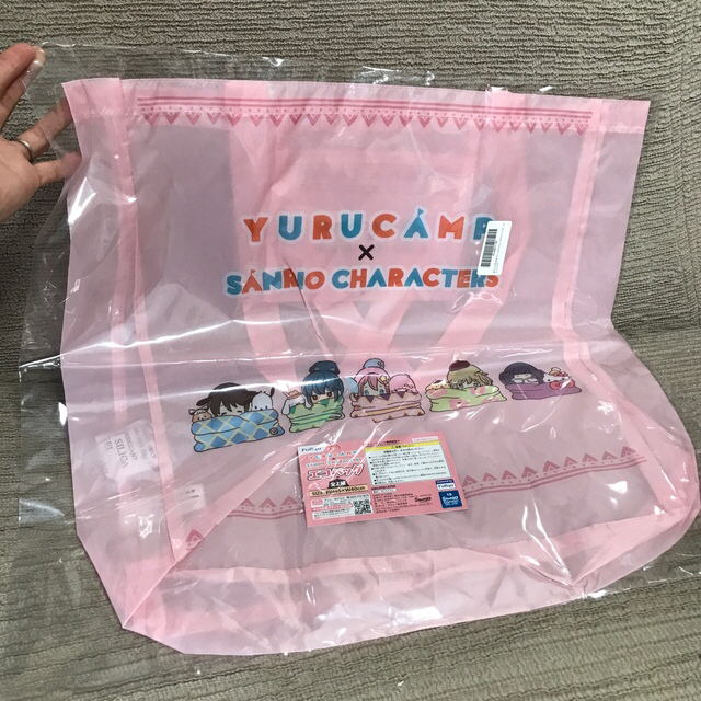 サンリオ(サンリオ)のゆるきゃん ゆるキャン△ サンリオ エコバッグ バッグ 買い物袋 レディースのバッグ(エコバッグ)の商品写真