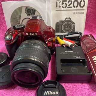 ニコン(Nikon)のNikon D5200レンズキット(デジタル一眼)