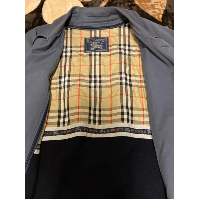 BURBERRY(バーバリー)のBurberry's バーバリーズ ステンカラーコート　ライナー付　グレー メンズのジャケット/アウター(ステンカラーコート)の商品写真