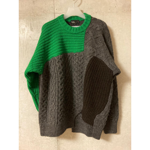 kolor(カラー)のkolor 19aw ニット クレイジーパターン メンズのトップス(ニット/セーター)の商品写真