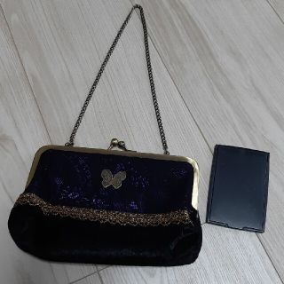 アナスイ(ANNA SUI)のANNA SUI　アナスイ　パーティーバッグ　ポーチ　がま口(ハンドバッグ)