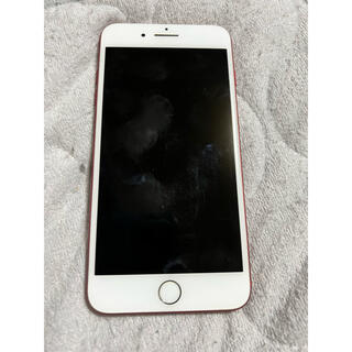 アイフォーン(iPhone)のiPhone7 plus 128GB simフリー 本体 red レッド(携帯電話本体)