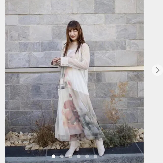 Ameri VINTAGE - SAYO NAGASE SPRING MORNING COLLAB DRESSの通販 by
