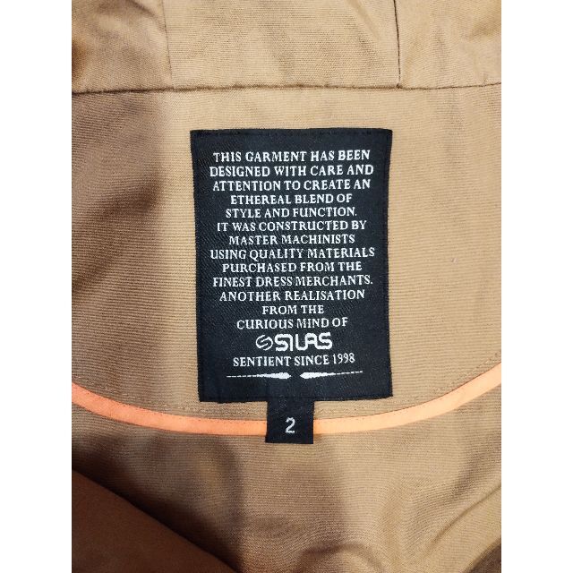 SILAS(サイラス)のSILAS　マウンテンパーカー メンズのジャケット/アウター(マウンテンパーカー)の商品写真