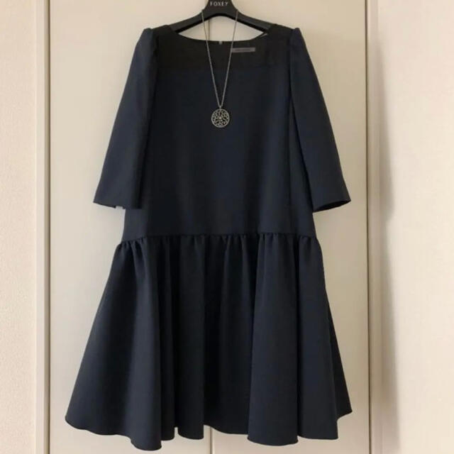 ♡極美品♡ FOXEY 希少 42 Marguerite ワンピース ブラック