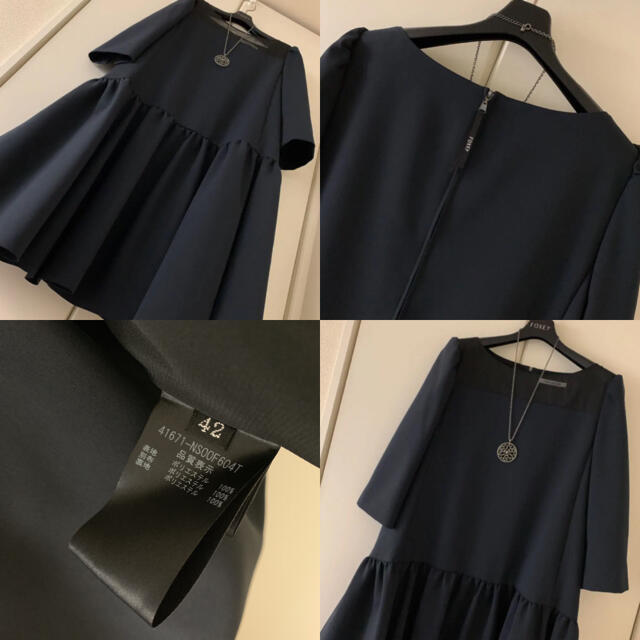 ♡極美品♡ FOXEY 希少 42 Marguerite ワンピース ブラック