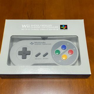 ウィー(Wii)のWii スーパーファミコンクラシックコントローラー(その他)