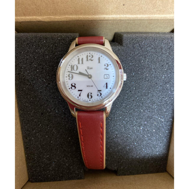 【新品、本物、当店在庫だから安心】 セイコー akqd025 リキ【Riki】レッド　腕時計 レディース 腕時計