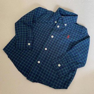 ポロラルフローレン(POLO RALPH LAUREN)の買いまとめ ☆ チェックシャツ 長袖 男の子 12m(シャツ/カットソー)