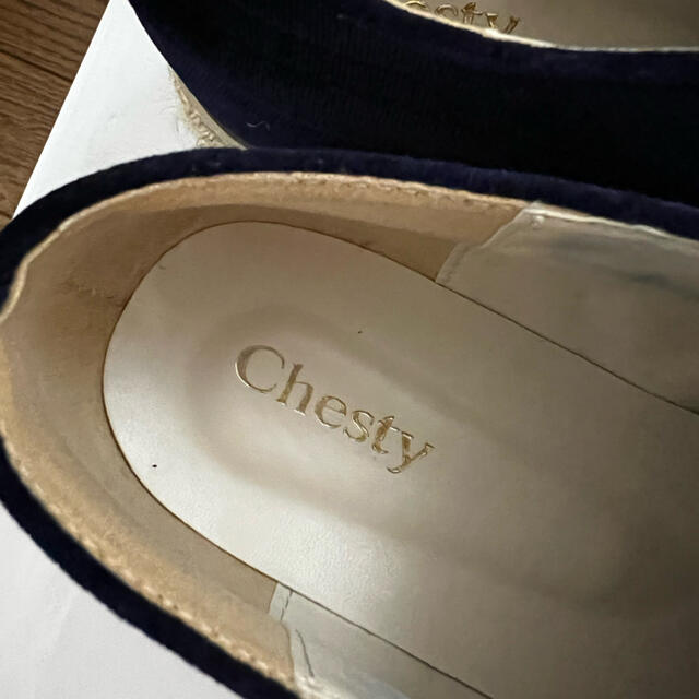 Chesty(チェスティ)のchesty　チェスティ　オックスフォードシューズ　靴　ネイビー レディースの靴/シューズ(ローファー/革靴)の商品写真