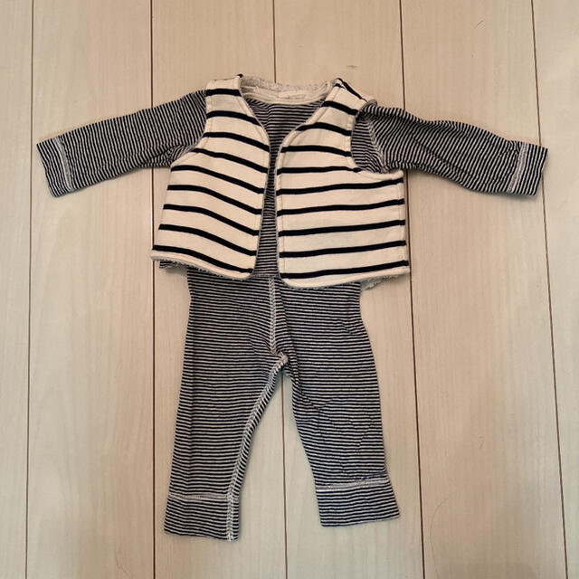 PETIT BATEAU(プチバトー)のプチバトー　3点セット キッズ/ベビー/マタニティのベビー服(~85cm)(シャツ/カットソー)の商品写真