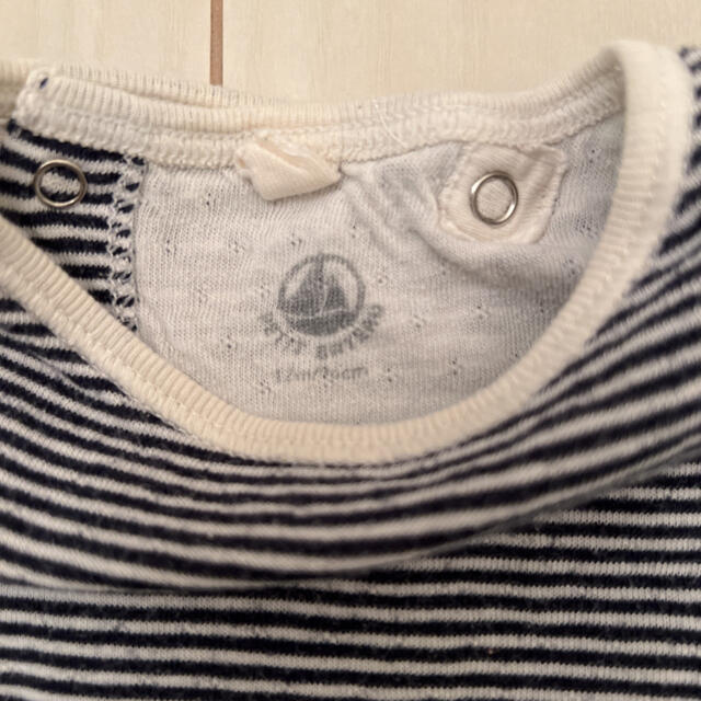 PETIT BATEAU(プチバトー)のプチバトー　3点セット キッズ/ベビー/マタニティのベビー服(~85cm)(シャツ/カットソー)の商品写真