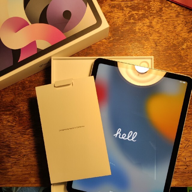 美品 iPad Air 4 64GB Wi-fi シルバー 美品 iPad Air 4 64GB Wi-fi シルバー
