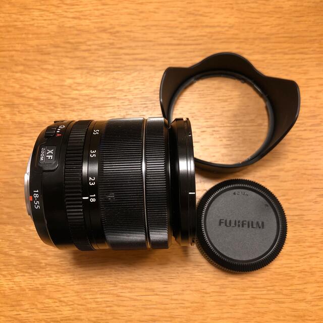 富士フイルム(フジフイルム)のFUJIFILM XF18-55mm F2.8-4 R LM OIS スマホ/家電/カメラのカメラ(レンズ(ズーム))の商品写真