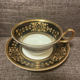 ウェッジウッド(WEDGWOOD)のウェッジウッド　アストバリー　ブラック　カップ&ソーサー　WEDGWOOD(食器)